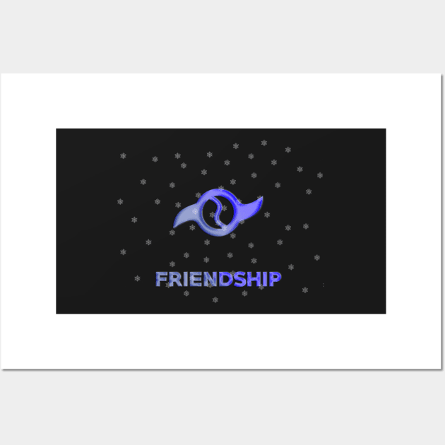 Crest of Friendship Christmas Wall Art by DigitalPokemon